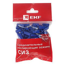 Скрутка СИЗ 2 (1-3,75мм) (P-72) синий (уп.100 шт) plc-cc-4 EKF