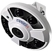 Камера видеонаблюдения (видеокамера наблюдения) панорамного обзора (фишай) 5Мп IP с ИК-подсветкой, объектив 1.4 мм TR-D9151IR2 1.4 TRASSIR