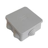 Коробка распределительная JBS080 о/п 85х85х40, без галогена, 6 выходов, IP44 44006HF Ecoplast