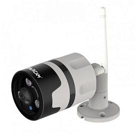 Камера видеонаблюдения (видеокамера наблюдения) Wi-Fi IP внешняя (рыбий глаз) 2МП c ИК-подсветкой до 10м, объектив 2.4мм С8863WIP (C63S (рыбий глаз) 1080P) VStarcam