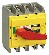 Выключатель-разъединитель INS400 4п красно-желтый 31131 SE