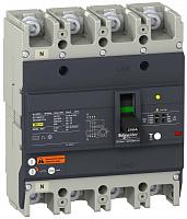 Выключатель автоматический с дифференциальной защитой 25 кА 415В 4П3Т 200A EZCV250N4200 Systeme Electric
