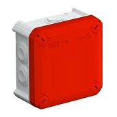 Коробка распределительная T60, 114x114x57 мм, красная крышка 2007638   OBO Bettermann
