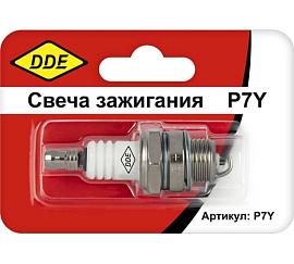 Свеча зажигания DDE-P7Y (Champion CJ7Y, Bosch WS8F, NGK BPM7A) бензопилы, триммеры, мотобуры (без резистора от радиопомех) свыше 30 куб.см.