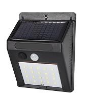 Светильник светодиодный уличный аккумуляторный с датчиком движения Solar солн. бат.LED, IP44, 1200мАч, 24297 0 duwi (1м)