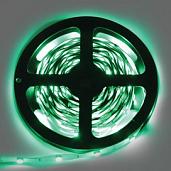 Светодиодная лента LED strip STD 7,2W/m 12V IP20 10mm 30Led/m Green зеленая  5м  S2LG07ESB ECOLA