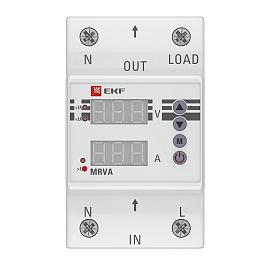 Реле напряжения и тока с дисплеем MRVA-40A EKF PROxima