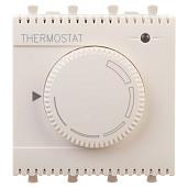 Терморегулятор (термостат) модульный Avanti 2 модуля для теплых полов Ванильная дымка 4405162 DKC