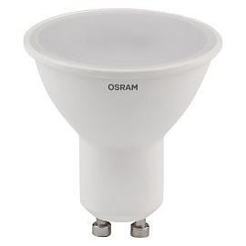 Лампа светодиодная 7 Вт LED Value PAR16, 560Лм, 6500К (холодный белый свет) GU10, PAR16 матовая, 220…240В 4058075581616 OSRAM