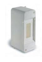 Щит навесной 1-2 мод. без дверцы, (белый), УПМ, IP40 LX40002-PWH Tplast