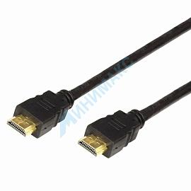 Шнур  HDMI - HDMI  gold  2М  с фильтрами  REXANT (17-6204)