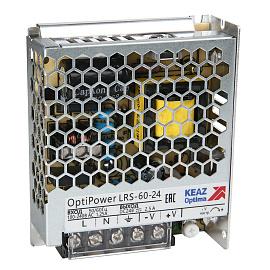 Блок питания панельный OptiPower LRS 60-24 2.5A 328875 КЭАЗ