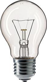 Лампа накаливания 75Вт Е27 прозрачная GLS A55 clear 871150035459484 PHILIPS
