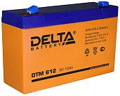 Аккумулятор свинцово-кислотный (аккумуляторная батарея)  6 В 12 А/ч DTM 612 DELTA