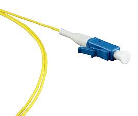 Hyperline FPT-B9-9-LC/UR-1M-LSZH-YL Пигтейл волоконно-оптический SM 9/125 (OS2), LC/UPC, 1 м, LSZH