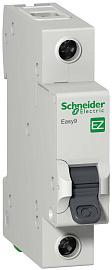 Выключатель автоматический 25А 1П однополюсный характеристика C 4,5кА тип AC EASY9 EZ9F34125 Schneider Electric