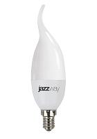 Лампа светодиодная    9Вт Е14 CА37 3000К 820Лм матовая 220В Свеча на ветру PLED-SP .2859518A Jazzway (3м)