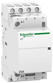 Контактор модульный 25А 220/240В 4НО iCT A9C20834 Schneider Electric