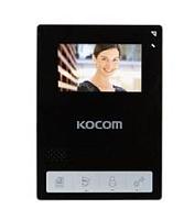 Монитор видеодомофона цветной hands-free,  дисплей TFT LCD 4,3" KCV-434SD (черный) KOCOM
