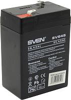 Аккумулятор свинцово-кислотный (аккумуляторная батарея) для ИБП 6V 4.5Ah SV645 SVEN