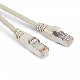 Патч-корд F/UTP, экранированный, Cat.5e, LSZH, 10 м, серый PC-LPM-STP-RJ45-RJ45-C5e-10M-LSZH-GY Hyperline