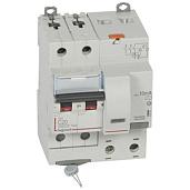 Выключатель автоматический дифференциального тока АВДТ DX3 20А 2П двухполюсный C 10мА 4 модуля 411151 Legrand