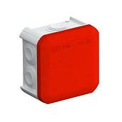Коробка распределительная T40, 90x90x52 мм, красная крышка 2007630   OBO Bettermann