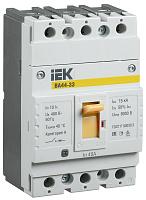 Выключатель автоматический 40А 3П трехполюсный 15kA ВА44-33 SVA4410-3-0040 IEK (1м)