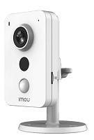 Камера видеонаблюдения (видеокамера наблюдения) Wi-Fi IP миниатюрная 4Мп с фикс. объективом 2.8 мм Cube PoE 4MP IMOU IM-Wi-Fi IPC-K42AP-imou
