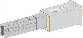 Секция вводная 40А, установка справа KBA40ABD4W Schneider Electric