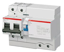 Выключатель автоматический дифференциального тока АВДТ DS802S B 125/0.3 A 2CCA862005R0845 ABB