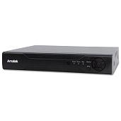 Видеорегистратор гибридный (AHD, HD-TVI, HD-CVI, XVI, IP, CVBS (аналог) 960H/AHD/TVI/CVI/IP, 2 Мп, 4 канала, максимальное разрешение записи IP камер 5Мп Amatek AR-HTF44X