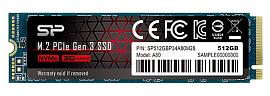 Жесткий диск SSD P34A80 M.2 SP512GBP34A80M28 Silicon Power