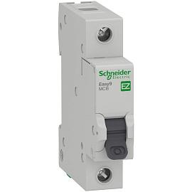 Автоматический выключатель Schneider Electric серии Easy9 1P, 20A, C, 4.5кА/230В