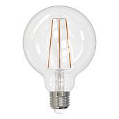 Лампа светодиодная 10 Вт E27 G95 4000К 900Лм прозрачная 200-250В шар SKY ( LED-G95-10W/4000K/E27/CL PLS02WH ) UL-00004863 Uniel