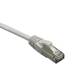 Патч-корд SUPRLAN FTP 6 4x2 24AWG (7x0.2mm) Cu LSZH серый 1м 10-0706