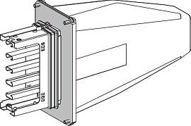 Секция вводная концевая 100А KSA100AB4 Schneider Electric