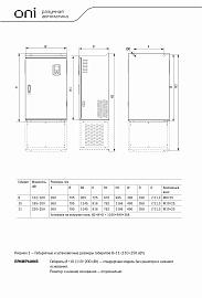 Преобразователь частоты K750 380В 3Ф 132-160кВт 253-304А K750-33-132160M ONI