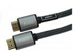 Кабель (шнур) для передачи сигналов HDMI 2.0, максимальное разрешение 4Кх2К, 60Hz (4:4:4) WH-111(2m)-B LAZSO