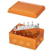 Коробка пластиковая FS с кабельными вводами иклеммниками,IP55,150х110х70мм, 8р, 450V,6A,4мм.кв  FSB21804 DKC