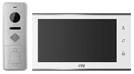 Комплект цветного видеодомофона формата AHD белый CTV-DP4705AHD W CTV