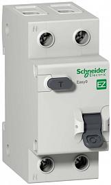 Выключатель автоматический дифференциального тока АВДТ 25А (1P+N) двухполюсный характеристика C 4,5кА 30мА EASY9 EZ9D34625 Schneider Electric