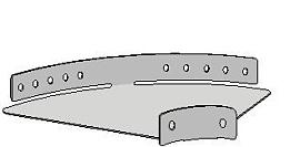 Поворот лотка w10-100 734593 se Schneider Electric