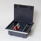 Люк на 6 постов (45х45),металл/ пластик, с пластиковой коробкой, IP40 300007 SPL