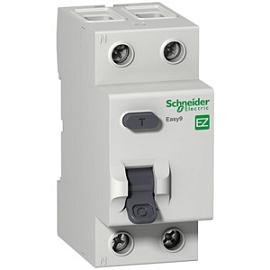 УЗО Schneider Electric серии Easy9 2P, 63А, 100мА, AC, 230В