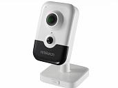 Камера видеонаблюдения (видеокамера наблюдения) 2 Мп компактная IP с фиксированным объективом и EXIR-подсветкой до 10м IPC-C022-G0/W (4mm) HiWatch