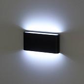 Декоративная подсветка WL41 BK светодиодная 10Вт 3500К черный IP54 для интерьера, фасадов зданий Б0054417 ЭРА