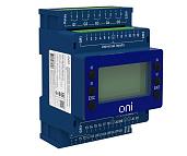 ПЛК 150 Модуль ЦПУ 18 UI 6 UIO 2 UO 7 DO 24В DC с экраном ONI PLC-150-CPU-18U15U-1D