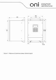 Модуль тормозной внешний 90кВт ONI EC-K751-BU-90