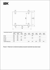 Щит  250х300х150 (ВхШхГ) IP54 ЩМП-2.3.1-0 с монтажной панелью  У2 RAL7035 YKM40-231-54 IEK